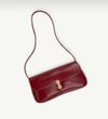 Bordo Vintage Model El ve Omuz Çantası