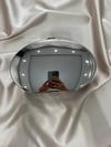 Drop Model Gümüş Abiye Çanta