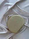 Gold Elmas Kristal Taşlı Abiye Çanta