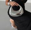 Öznora Mirror Model Şık Abiye Çanta Gumus