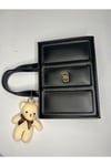 Peluş Charm Hediyeli El, Kol & Omuz Çantası (Ayarlanır Askısı Mevcuttur)
