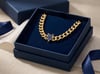 925 Ayar Gold Kaplama Yıldız Taşlı Zirkon Kolye