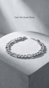 Luna Pave Chain 925 Ayar Gümüş Bileklik