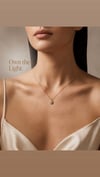 Luna Quiet Luxury Halo Kolye