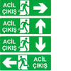 ACİL YÖNLENDİRME LEVHASI