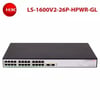 H3C S1600V2-26P-HPWR 24 PORT 10/100/1000 370W POE +2SFP YONETILEBILIR SWITCH