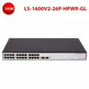 H3C S1600V2-26P-HPWR 24 PORT 10/100/1000 370W POE +2SFP YONETILEBILIR SWITCH
