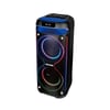 Hepu HP-100 2x10” RGB Işıklı Taşınabilir Bluetooth Partybox Speaker – 60W RMS Güç