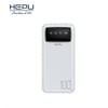 HEPU HP-986 Powerbank – 10.000 mAh, Dahili Çoklu Kablolu, Dijital Göstergeli