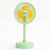 Hepu HP-F26 USB Şarjlı Sessiz Masaüstü Mini Fan