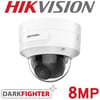 Hikvision DS-2CD3786G2T-IZS Darkfighter Motorize Dome Network Camera 8 MP AcuSense -