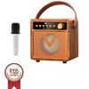 KTS-1865 Taşınabilir Dahili Mikrofon Ahşap Bluetooth Hoparlör
