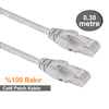 RJ45-RJ45 E/U CAT6 UTP P.cord  LSZH Grey 0.30 MT
