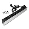 SCHUKO PRİZ 6LI KABİN PRİZİ - 6LI GRUP SİGORTALI PRİZİ