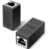 SİYAH  RJ45 DİŞİ / DİŞİ ARA MX-88FF RJ45 UZATMA