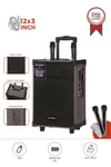 Torima D46 Kahverengi Usb, Tf, Bt, Tws, Fm Çift Mikrofonlu Hoparlör Parti Speaker