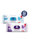 SUBO YÜZEY TEMİZLİK HAVLUSU 100 'LÜ MİX 12 X100 (6 L.FERH + 6 B.SABN.FERH )
