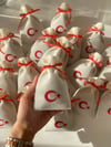 TÜRK BAYRAĞI MODEL ETAMİN EL İŞLEMESİ LAVANTA KESESİ
