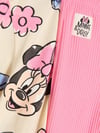 Minnie & Daisy Desenli İspanyol Paça Fitilli Tayt Takım
