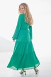 ARI BROŞLU KREP ELBİSE