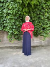 BASKILI GÖMLEKLİ ELBİSE