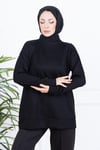 BONCUK NAKIŞLI MODAL TUNİK