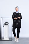 ÇİÇEK NAKIŞLI SWEATSHIRT