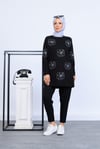 ÇİÇEK NAKIŞLI SWEATSHIRT