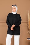 KABARTMA DESENLİ SCUBA TUNİK