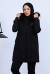 KÜRK YAKALI ÇELİK ÖRME TAKIM