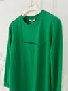 YAZI NAKIŞLI SWEATSHIRT