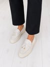 Bej Aksesuarlı Loafer
