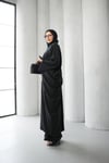 Degaje Dökümlü Abaya 