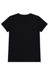 1003 Kadın Pamuklu Slim Fit Bisiklet Yaka Yumuşak Dokulu Basic T-Shirt Siyah