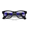 Ray-Ban Meta Wayfarer RW4006 50 Beden 601/SB50 Parlak Siyah-Clear