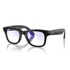 Ray-Ban Meta Wayfarer RW4006 50 Beden 601/SB50 Parlak Siyah-Clear
