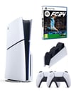 SONY PLAYSTATİON 5 PS5 SLIM CD Lİ + 2.KOL + FC 24 OYUNU (İTHALATÇI GARANTİLİ)