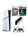 SONY PLAYSTATİON 5 PS5 SLIM CD Lİ + 2.KOL + FC 24 OYUNU (İTHALATÇI GARANTİLİ)