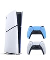 SONY PLAYSTATİON 5 PS5 SLIM DİGİTAL EDİTİON + 2.KOL DUALSENSE WİRELESS KOL - STARLİGHT BLUE (İTHALATÇI GARANTİLİ)