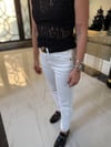 Beyaz Boy Fit Jean