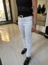 Beyaz Boy Fit Jean