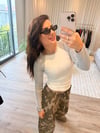 Çift Renkli Pamuklı Basic - Gri
