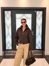 Kahve Gabardin Mont