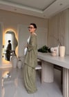 Mint Bürümcük Kimono Takım