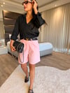 Pembe Cepli Şehir Boy Şort
