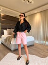 Pembe Cepli Şehir Boy Şort