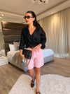Pembe Cepli Şehir Boy Şort