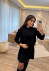 Siyah 3 Lü Triko Takım 