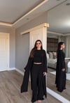 Siyah 3 Parça Kısa Kollu Takım