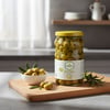 Egelya Akhisar Domat Kırma Yeşil Zeytin 1 Kg | Düşük Acılık, Dengeli Tuzlu
